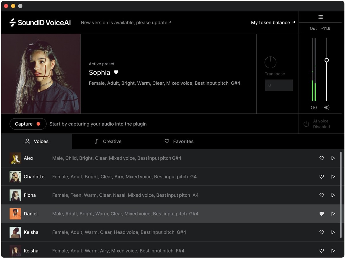 VoiceAI GUI