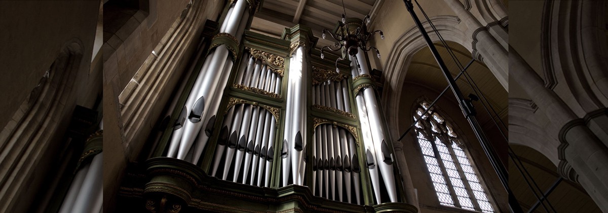 All Saints Organ Header