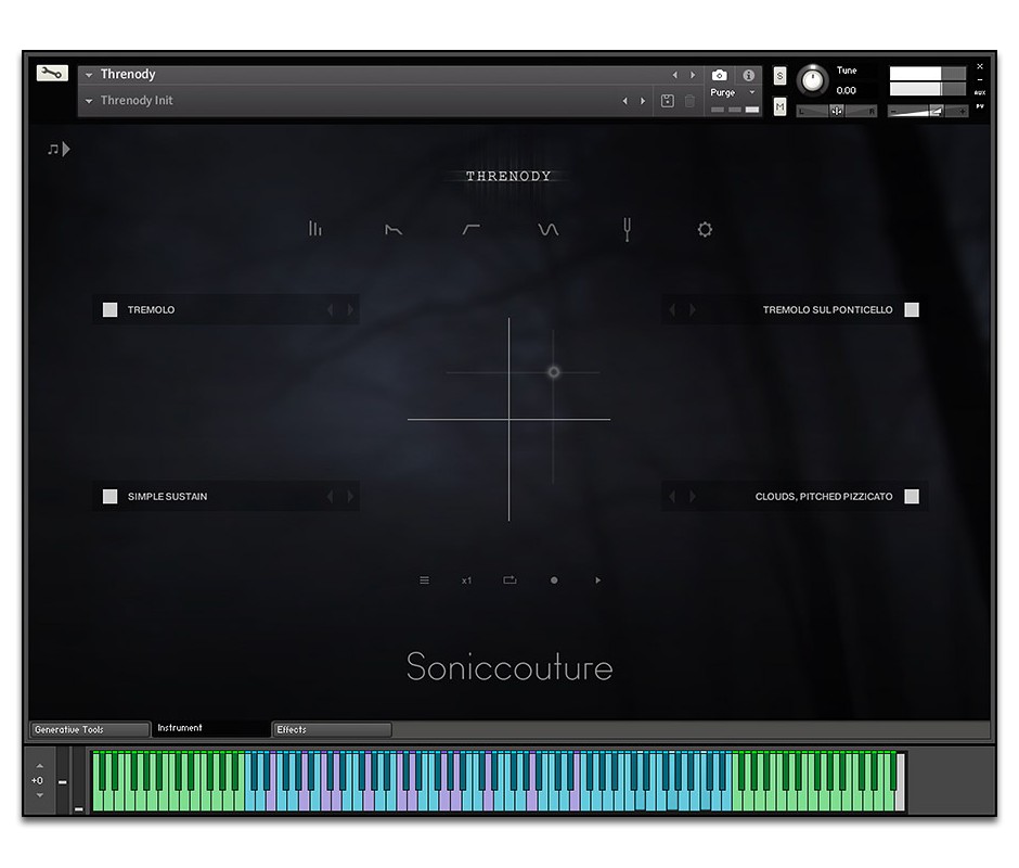 Threnody Strings GUI