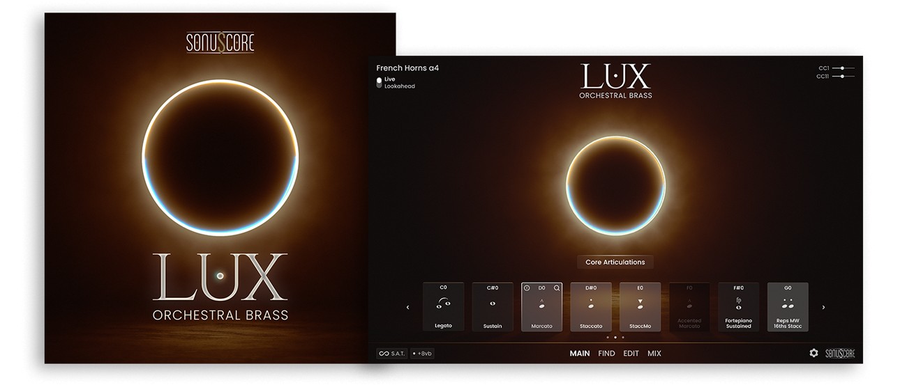 LUX Brass Banner