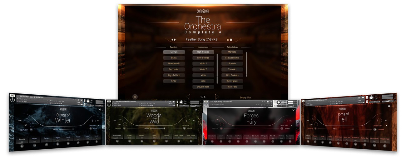 The Orchestra Complete 4 GUI Banner