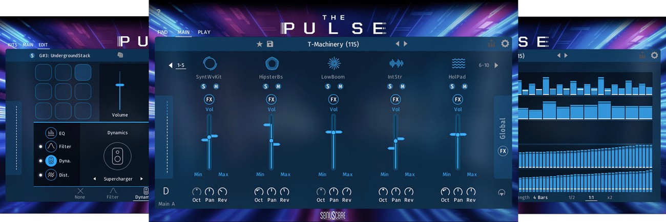 The Pulse GUI Screen Banner