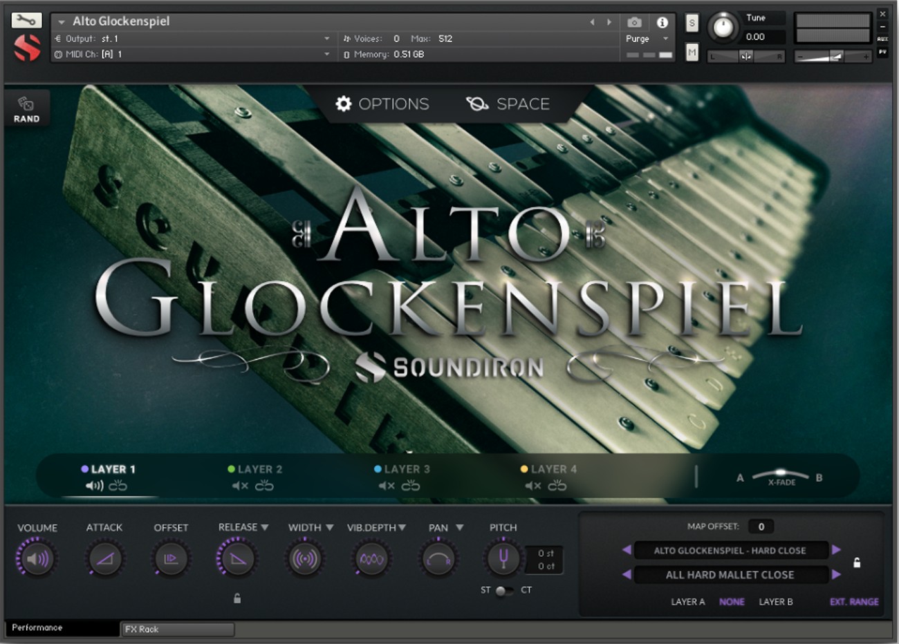 Alto Glockenspiel GUI
