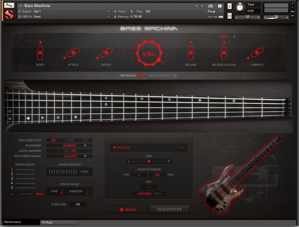Bass Machina GUI