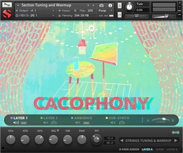 Cacophony GUI