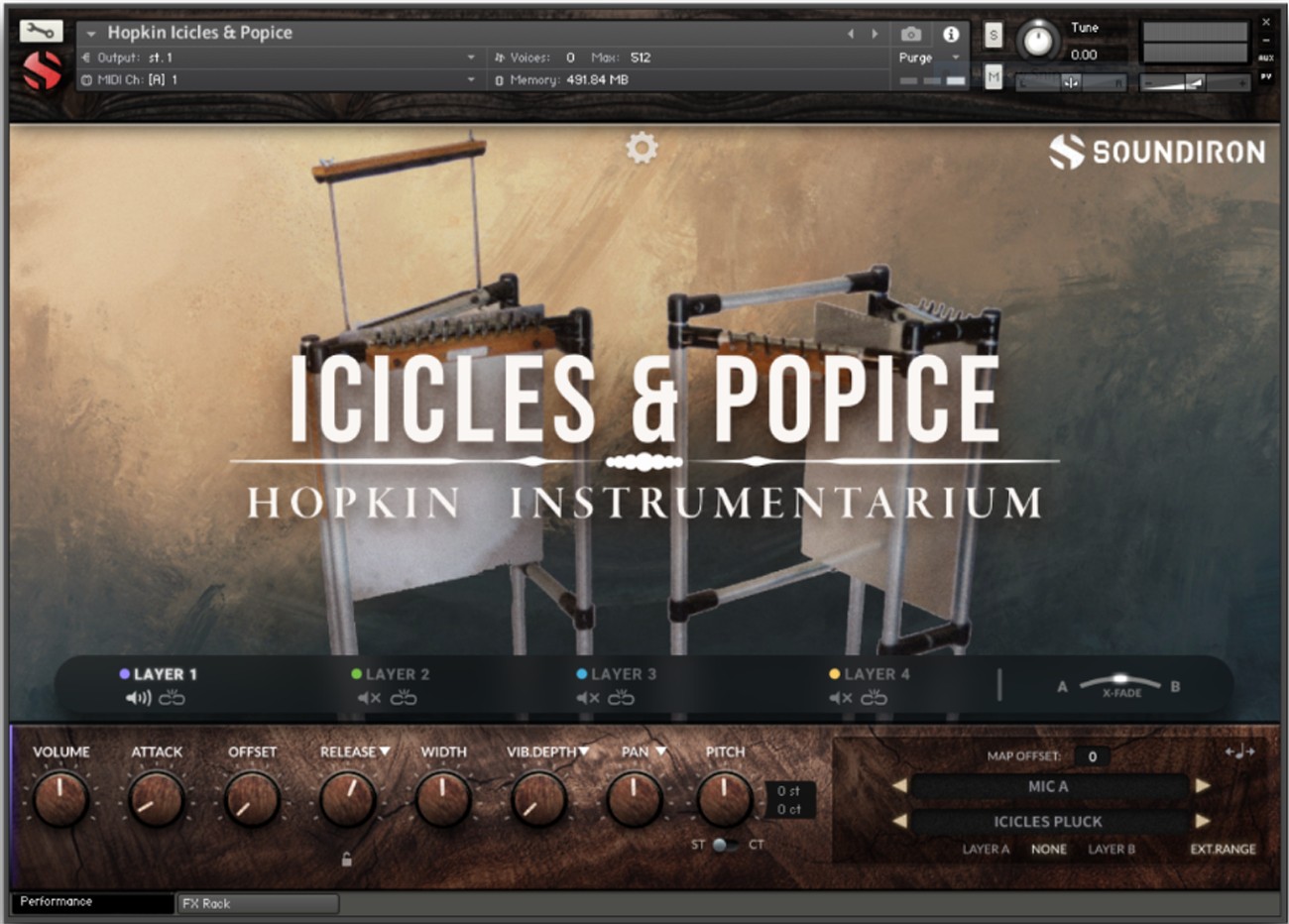 Icicles and Pop Ice GUI