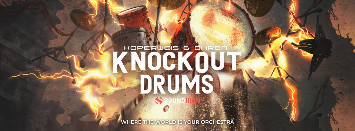 Knockout Drums Banner