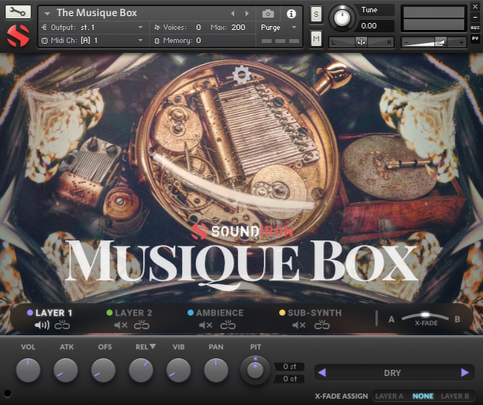 Musique Box gui