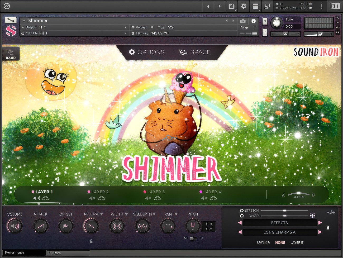 Shimmer GUI