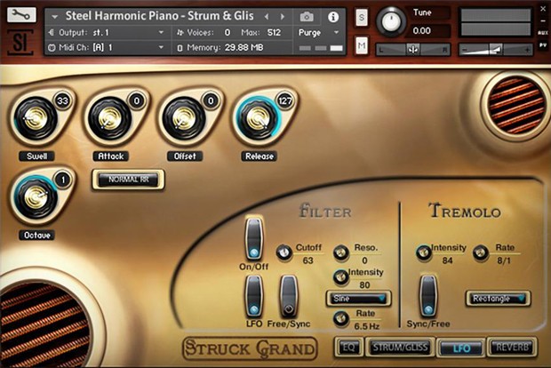 Stuck Grand Piano Gui