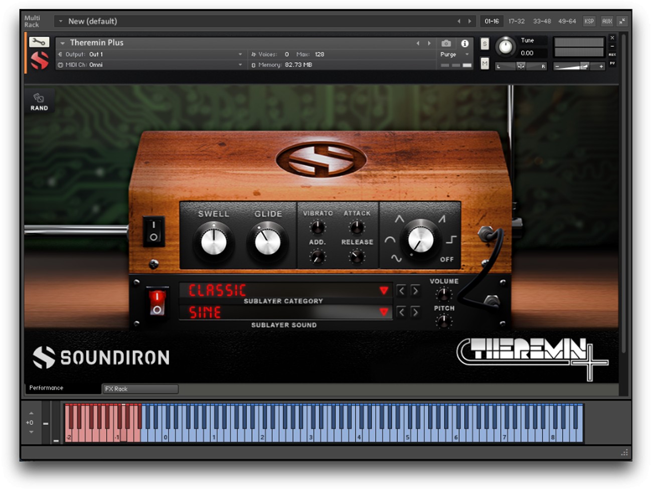 Theremin+ GUI