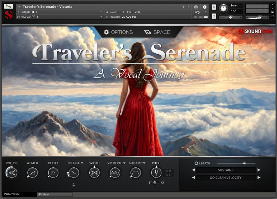 Travelers Serenade GUI