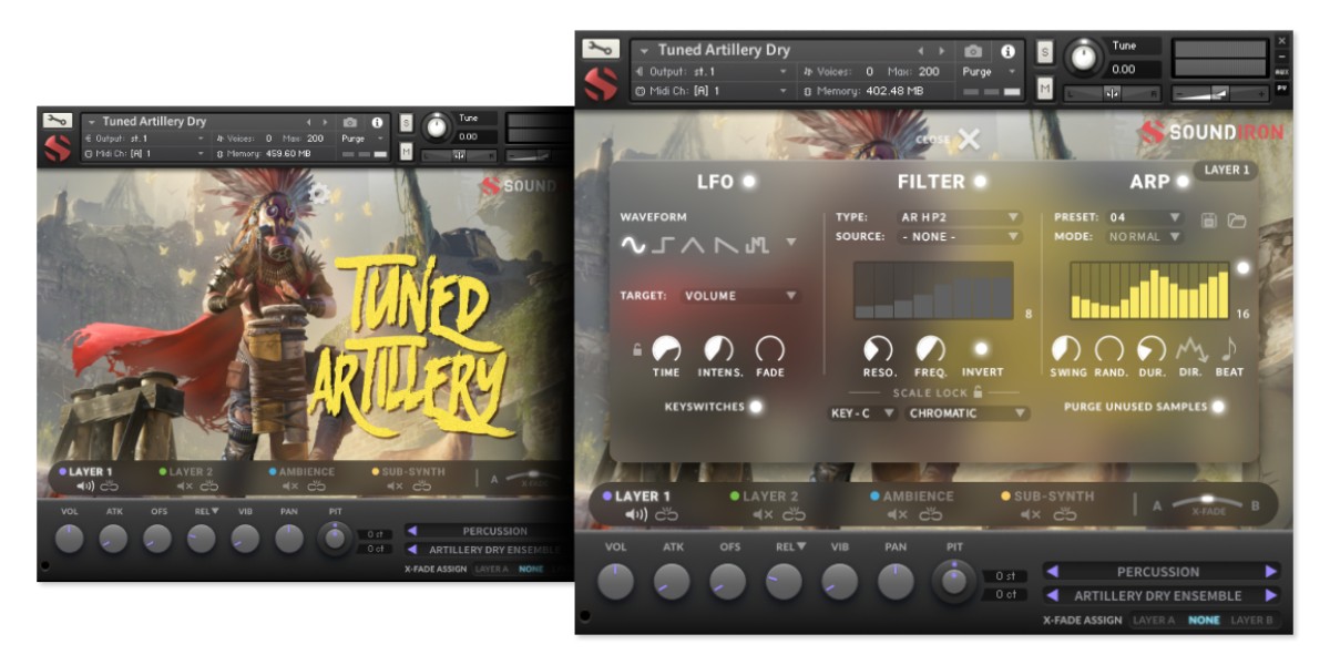 Tund Artillery Gui