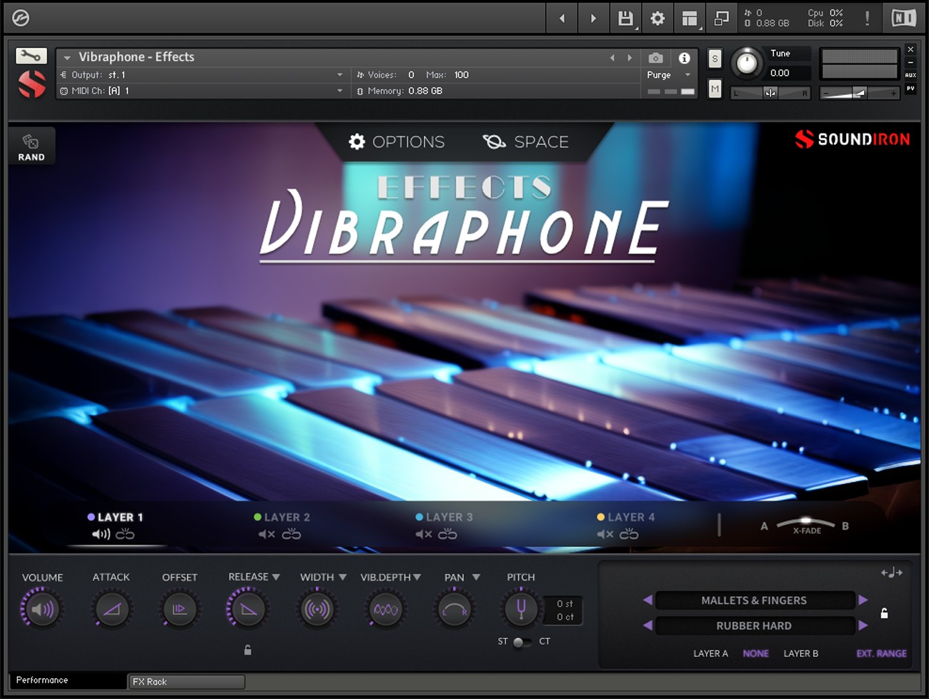 Vibraphone Effects GUI