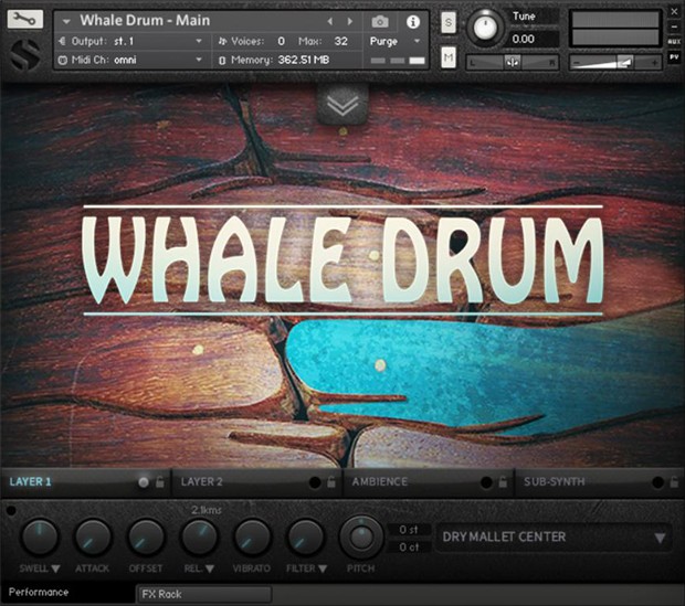 Whale Drum Gui