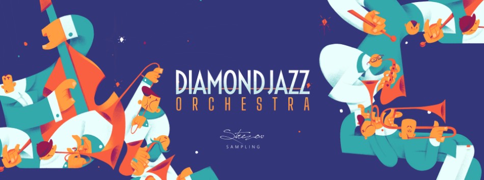 Strezov Diamond Jazz Orchestra Banner