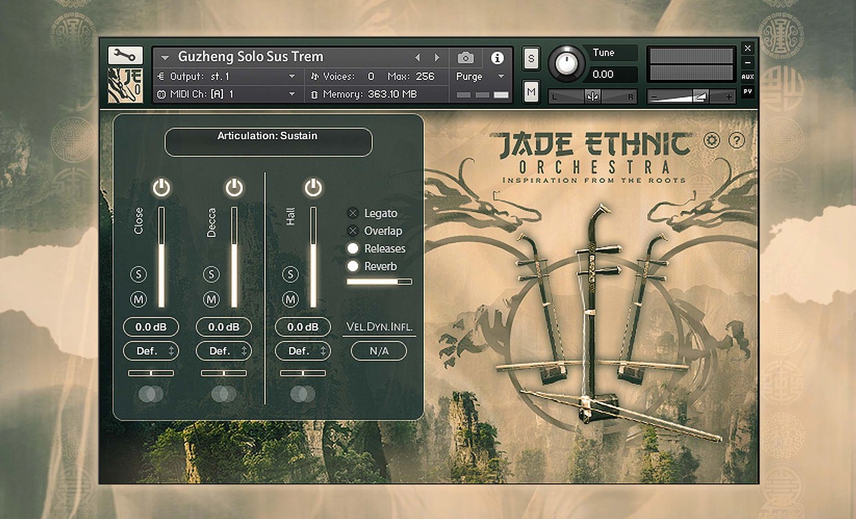 Jade Ethnic Orchestra GUI