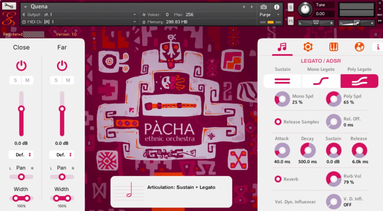 Pacha GUI Screen