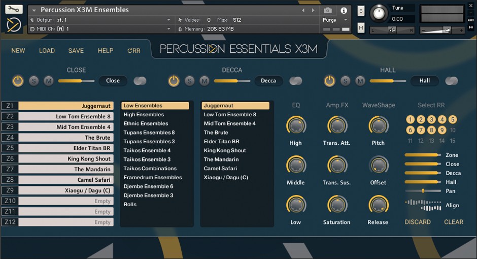 Percussion Essentials GUI