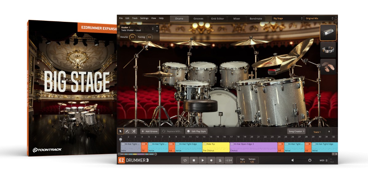 Toontrack Ezx big stage