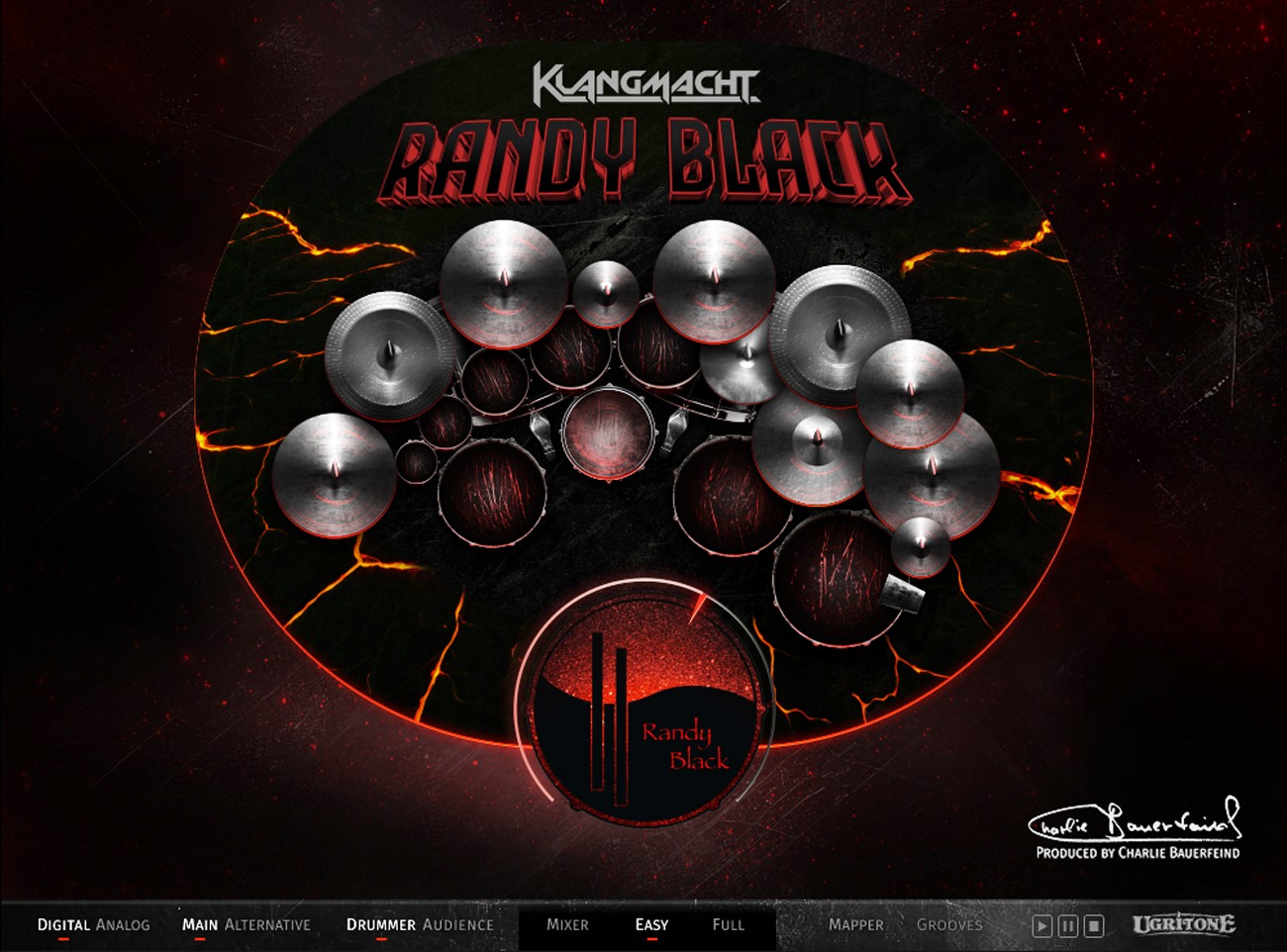 Klangmacht Drums Randy GUI