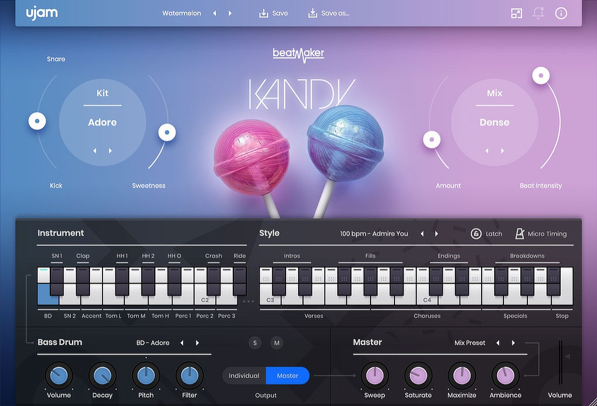 BeatMaker Kandy GUI