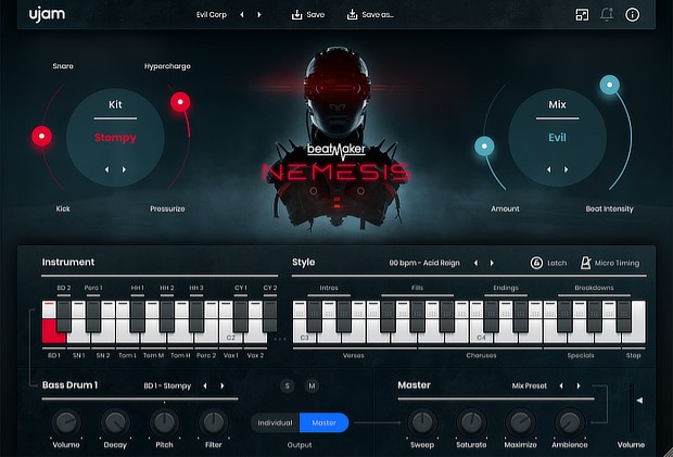 BeatMaker Nemesis GUI