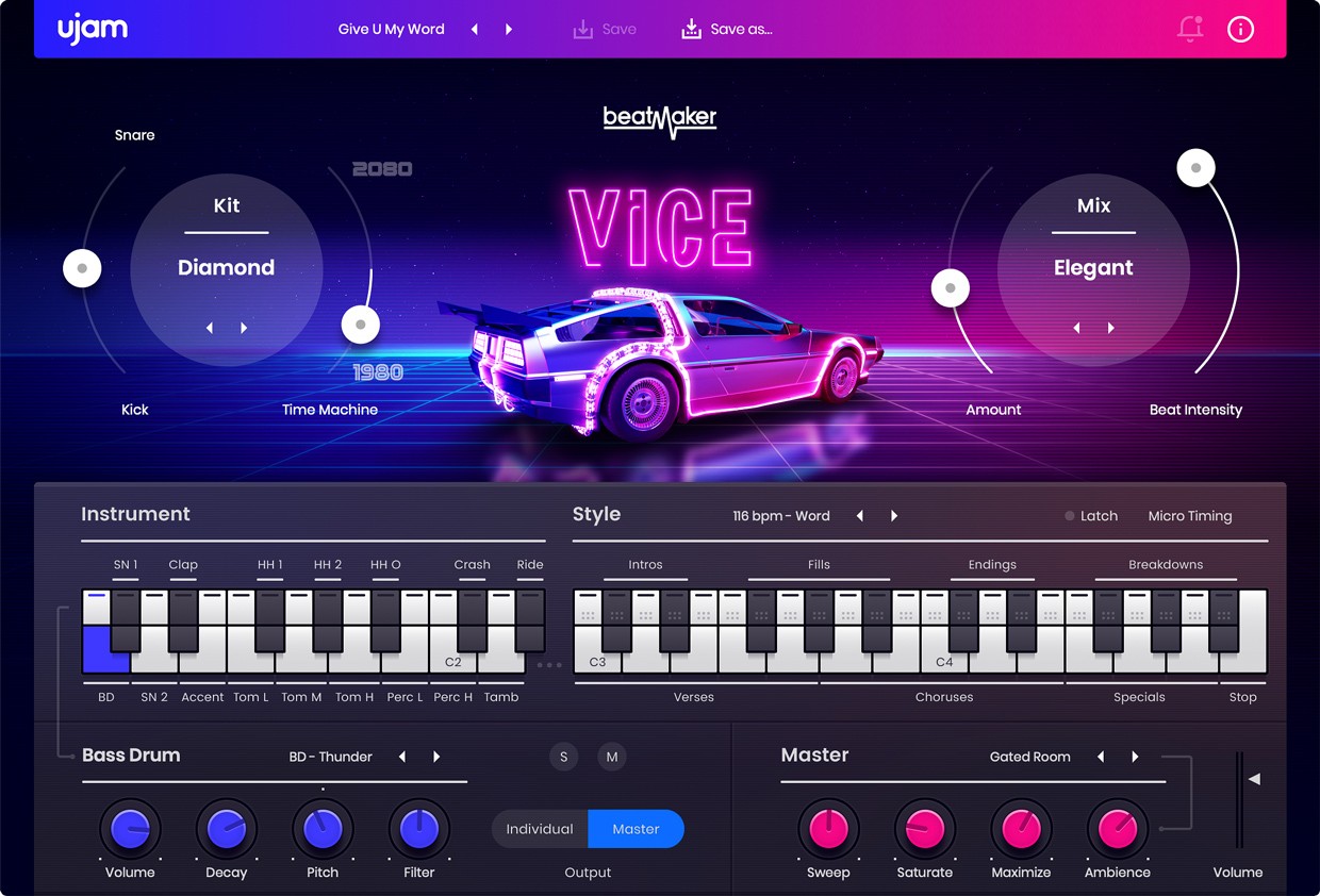 BeatMaker Vice GUI