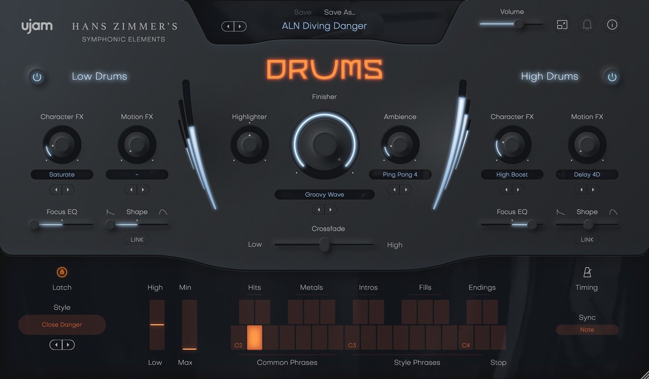 Drums gui