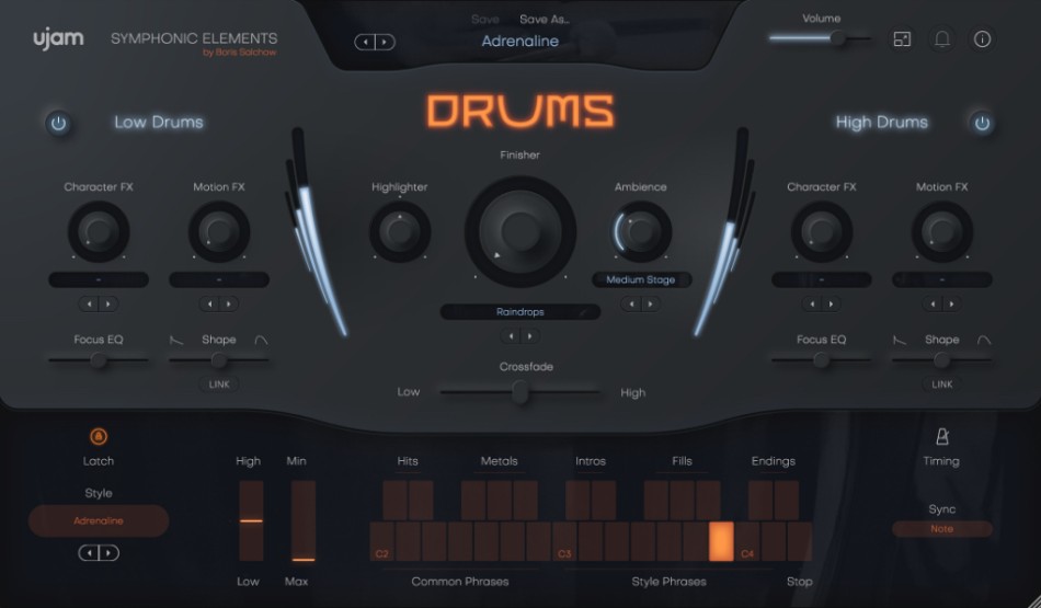 Drums gui