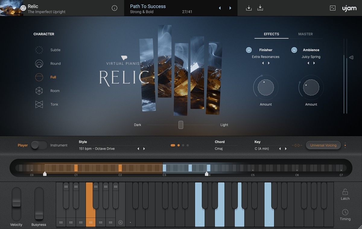 Virtual Pianist Relic GUI