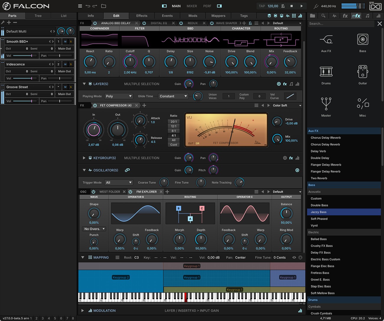 Main GUI Screen 1