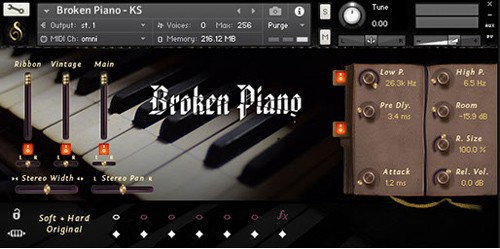 Broken Piano GUI