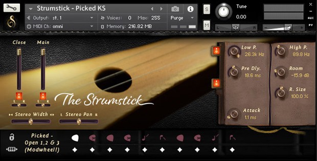 Strumstick GUI