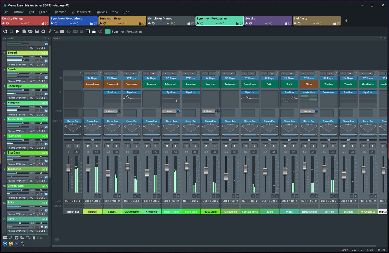 Mixer GUI