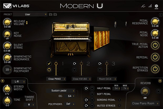 Modern U GUI Screen