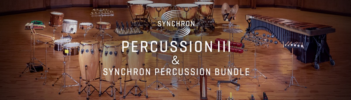 Synchron Percussion III Banner