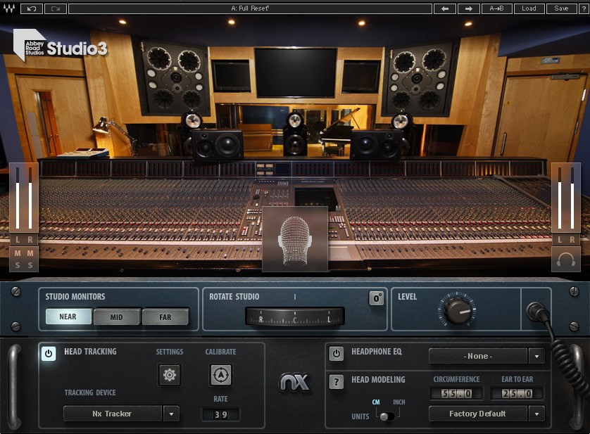 Abbey Road Studio 3 GUI