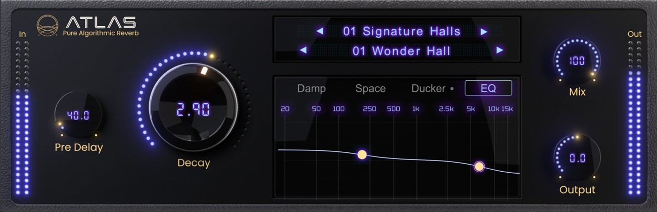 Atlas Reverb GUI