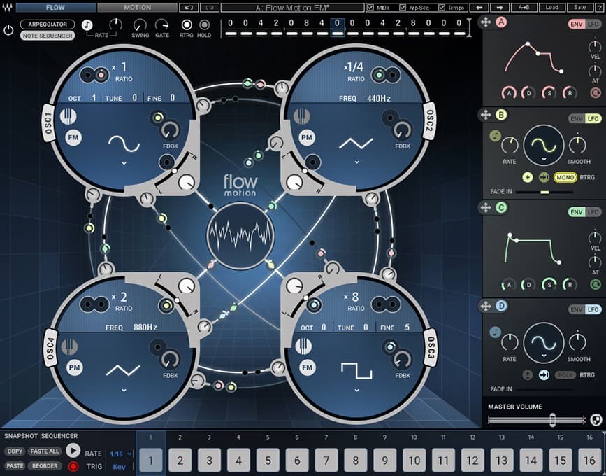 Flow Motion FM Synth Waves