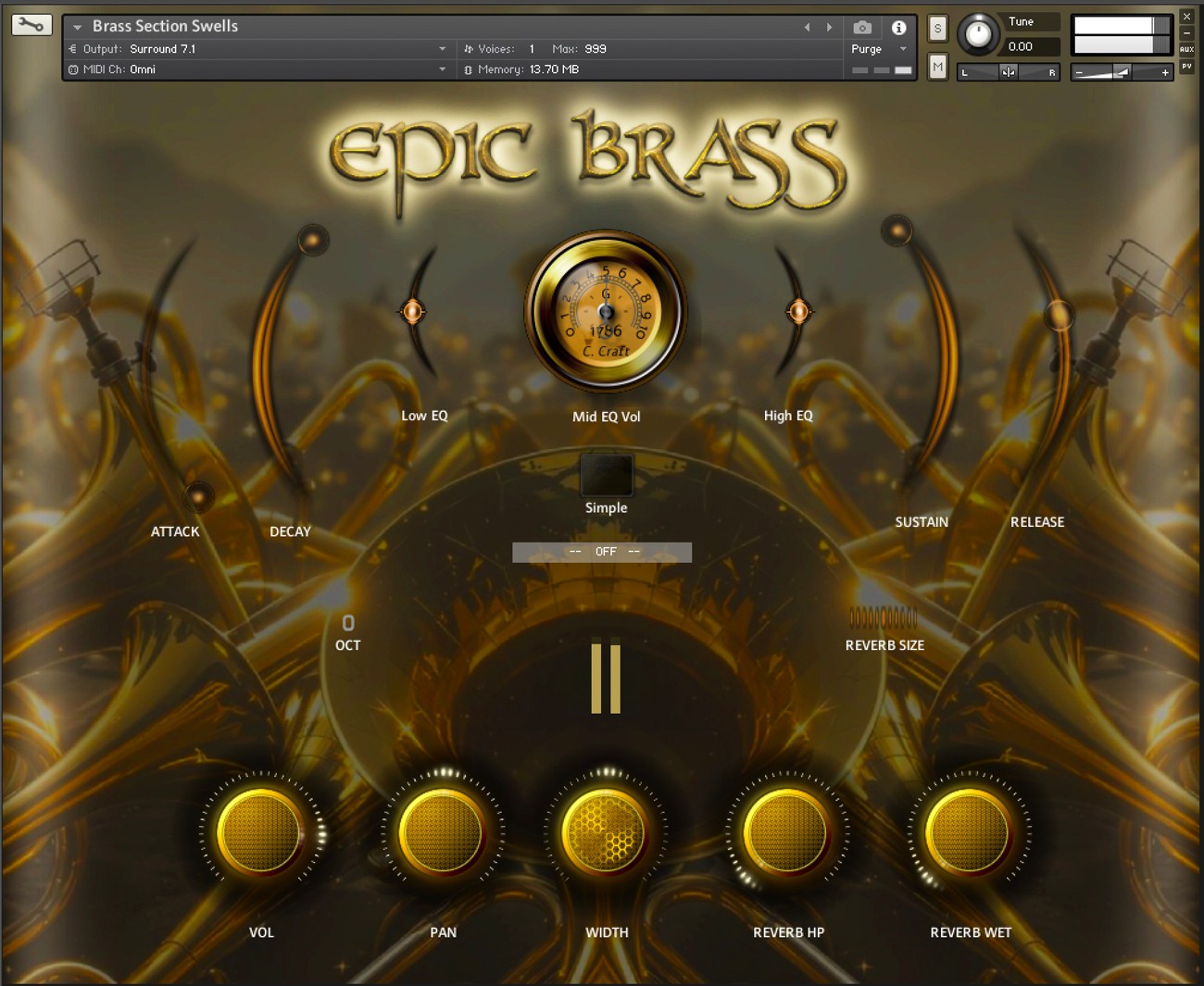 Epic Brass GUI