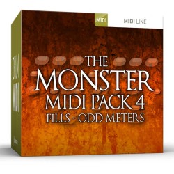 Drum MIDI MMP 4 Fills & Odd Meters