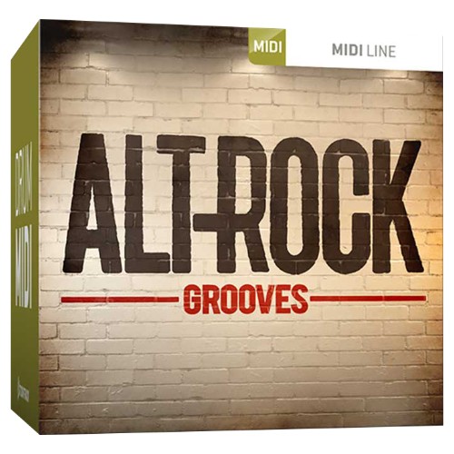 Drum MIDI Alt-Rock Grooves