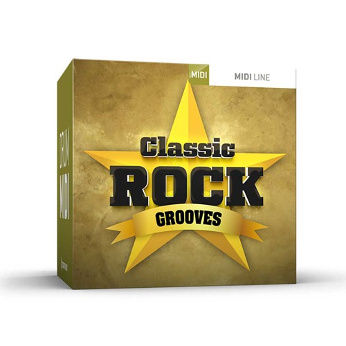 Drum MIDI Classic Rock Grooves