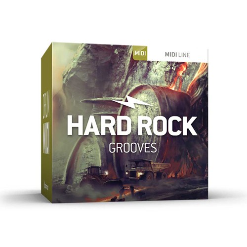 Drum MIDI Hard Rock Grooves