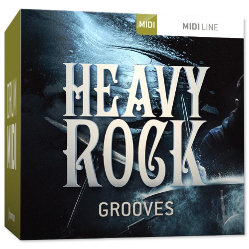 Drum MIDI Heavy Rock Grooves