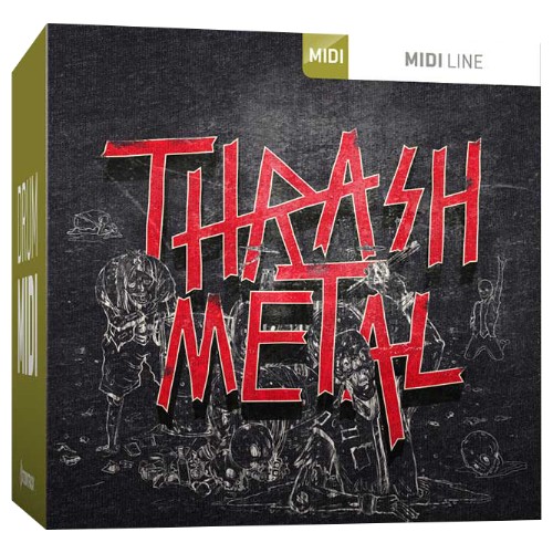 Drum MIDI Thrash Metal
