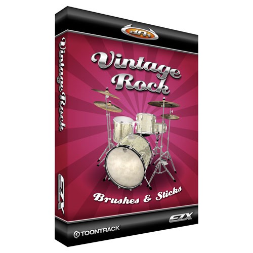 EZX Vintage Rock - Brushes & Sticks