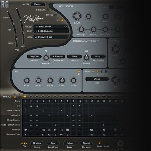 RG - The Rhythm-Guitar-Synthesizer