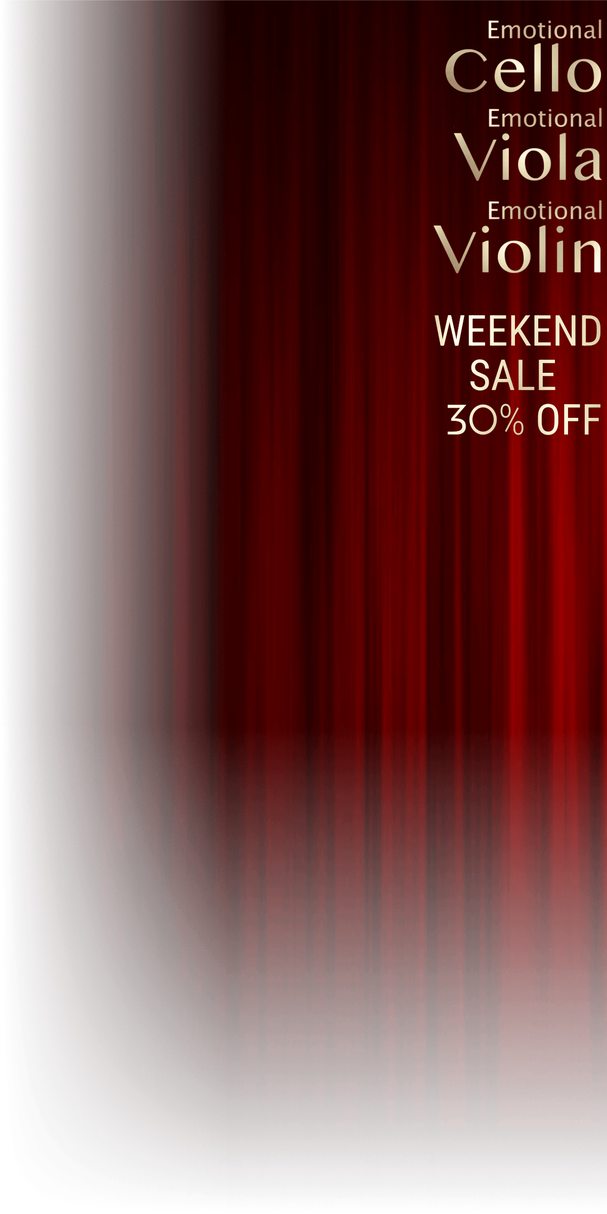 Emotional Weekend Sale